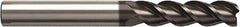 Seco - 14mm, 3 Flute, Single End, Solid Carbide, Corner Chamfer End Mill - 120mm OAL, Right Hand Flute, 50mm LOC, Right Hand Cut - Makers Industrial Supply