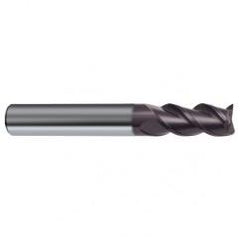 4mm Dia. - 50mm OAL - 45° Helix Firex Carbide End Mill - 3 FL - Makers Industrial Supply