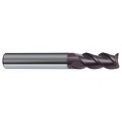 2.5mm Dia. - 32mm OAL - 45° Helix Firex Carbide End Mill - 3 FL - Makers Industrial Supply