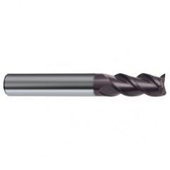 2.5mm Dia. - 32mm OAL - 45° Helix Firex Carbide End Mill - 3 FL - Makers Industrial Supply