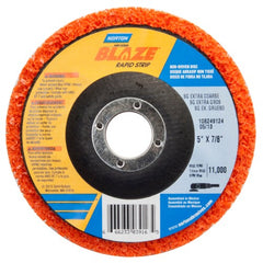 5″ Depressed Center Finishing Disc Rapid Strip Extra Coarse Grit - Makers Industrial Supply