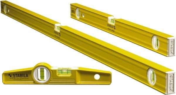 Stabila - Level Kits Level Kit Type: Box Beam & Torpedo Level Kit Maximum Measuring Range (Feet): 48 - Makers Industrial Supply