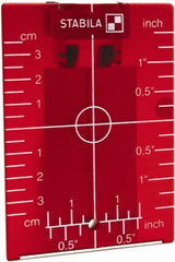 Stabila - Laser Level Target Plate - Use with LAR200, LAR250 - Makers Industrial Supply