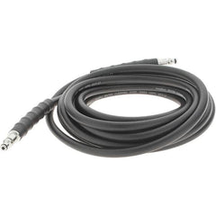 PRO-SOURCE - 2,600 Max psi Fixed Pressure Washer Hose - 20' Long, 6.35 Orifice, 1/4" Hole Size - Makers Industrial Supply