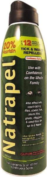 Natrapel - 6 oz 20% Picaridin Continuous Spray - For Mosquitos, Ticks - Makers Industrial Supply