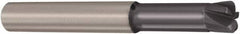 Seco - 4mm, 5 Flute, Single End, Solid Carbide, 0.6mm Corner Radius End Mill - 70mm OAL, 0° Helix, Right Hand Flute, 0.4mm LOC, Right Hand Cut, 24mm Extended Reach - Makers Industrial Supply