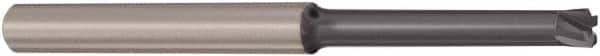 Seco - 2mm, 4 Flute, Single End, Solid Carbide, 0.3mm Corner Radius End Mill - 80mm OAL, 0° Helix, Right Hand Flute, 0.25mm LOC, Right Hand Cut, 28mm Extended Reach - Makers Industrial Supply