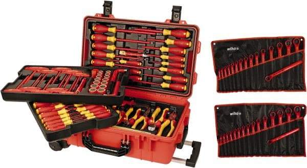 Wiha - 112 Piece Insulated Hand Tool Set - Comes in Box - Makers Industrial Supply