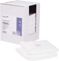 NuTrend Disposables - Flat Fold Aerospace Wipes - Bag, 12" x 12" Sheet Size, White - Makers Industrial Supply