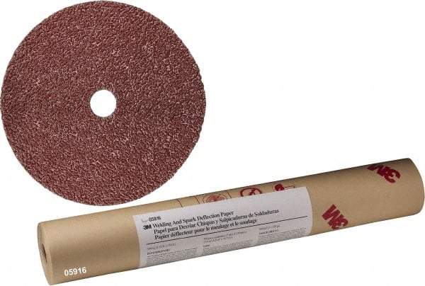 3M - 4-1/2" Diam 36+ Grit Fiber Disc - Very Coarse Grade, Ceramic, 13,300 Max RPM, Series 982C - Makers Industrial Supply