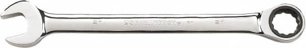 GearWrench - 2" 12 Point Combination Wrench - Chrome Vanadium Steel, Full Polish Finish - Makers Industrial Supply