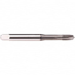 Emuge - 8-36 UNF 4 Flute BT Bottoming Spiral Flute Tap - High Speed Steel, GLT-1 Finish, 2.756" OAL, Right Hand Flute, Right Hand Thread, Series Rekord B-Z - Makers Industrial Supply