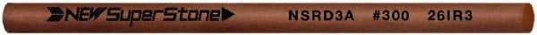 Value Collection - Round Ceramic Finishing Stick - 100mm Long x 2.35mm Wide x 2.4mm Thick, 300 Grit - Makers Industrial Supply