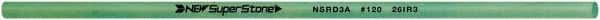 Value Collection - Round Ceramic Finishing Stick - 100mm Long x 3.175mm Wide x 3.2mm Thick, 120 Grit - Makers Industrial Supply