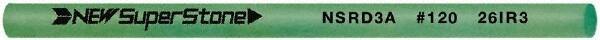 Value Collection - Round Ceramic Finishing Stick - 100mm Long x 2.35mm Wide x 2.4mm Thick, 120 Grit - Makers Industrial Supply