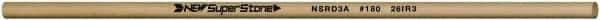 Value Collection - Round Ceramic Finishing Stick - 100mm Long x 3.175mm Wide x 3.2mm Thick, 180 Grit - Makers Industrial Supply