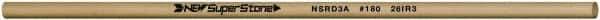 Value Collection - Round Ceramic Finishing Stick - 100mm Long x 3mm Wide x 3mm Thick, 180 Grit - Makers Industrial Supply