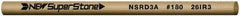 Value Collection - Round Ceramic Finishing Stick - 100mm Long x 2.35mm Wide x 2.4mm Thick, 180 Grit - Makers Industrial Supply