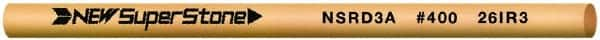 Value Collection - Round Ceramic Finishing Stick - 100mm Long x 2.35mm Wide x 2.4mm Thick, 400 Grit - Makers Industrial Supply