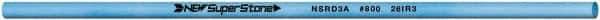 Value Collection - Round Ceramic Finishing Stick - 100mm Long x 3.175mm Wide, 800 Grit - Makers Industrial Supply