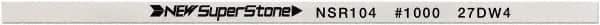 Value Collection - Flat Ceramic Finishing Stick - 100mm Long x 0.8mm Wide x 10mm Thick, 1,000 Grit - Makers Industrial Supply