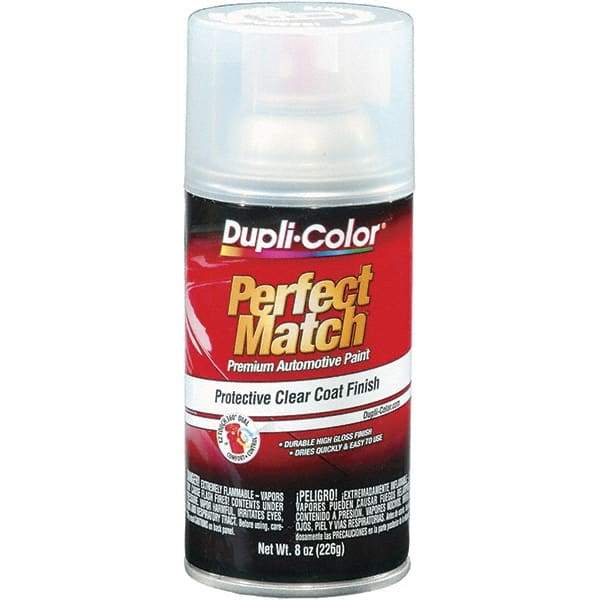 Dupli-Color - Clear Automotive Topcoat - 8 oz Aerosol Can - Makers Industrial Supply