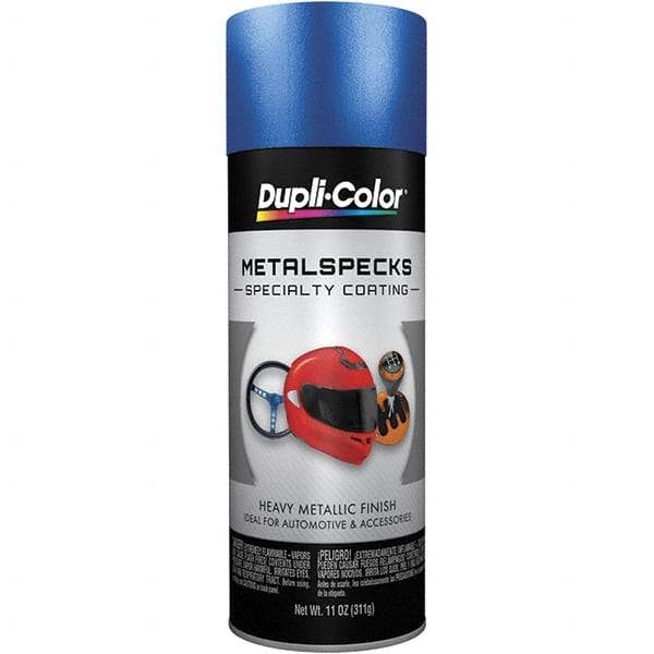 Dupli-Color - Metal Specks Ocean Blue Automotive Topcoat - 11 oz Aerosol Can - Makers Industrial Supply