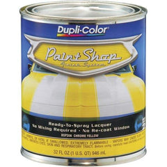 Dupli-Color - Chrome Yellow Automotive Topcoat - 1 Qt Can - Makers Industrial Supply