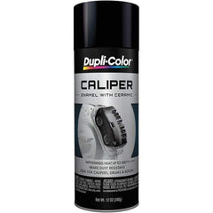 Dupli-Color - 12 oz Black Automotive Heat Resistant Paint - Gloss Finish, 500°F Max Temp, Comes in Aerosol Can - Makers Industrial Supply