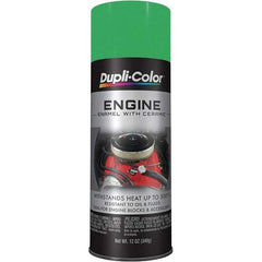 Dupli-Color - 12 oz Grabber Green Automotive Heat Resistant Paint - Gloss Finish, 500°F Max Temp, Comes in Aerosol Can - Makers Industrial Supply