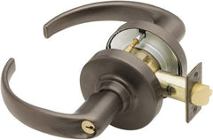 Schlage - Classroom Lever Lockset for 1-3/8" Thick Doors - Exact Industrial Supply