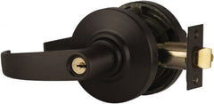 Schlage - Storeroom Lever Lockset for 1-3/8" Thick Doors - Exact Industrial Supply