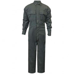 National Safety Apparel - Size L Green HRC 2 Flame Resistant/Retardant Coveralls - Exact Industrial Supply