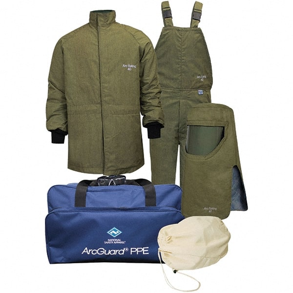 National Safety Apparel - Size L, 4 HRC, 5 oz Arc Flash Clothing Kit - Exact Industrial Supply