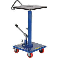 Vestil - 300 Lb Capacity Hydraulic Post Table - 31" to 49" Lift Height, 16" Platform Length x 16" Platform Width - Makers Industrial Supply