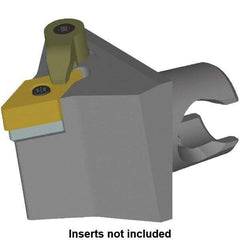 Kennametal - Neutral Cut, Size KM25, DN.. 1104.. & DN... 332 Insert Compatiblity, External Modular Turning & Profiling Cutting Unit Head - 30mm Head Length, Series Kenloc - Makers Industrial Supply