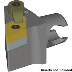 Kennametal - Right Hand Cut, Size KM20, DN.. 1506.. & DN.. 442 Insert Compatiblity, External Modular Turning & Profiling Cutting Unit Head - 12.5mm Ctr to Cutting Edge, 25mm Head Length, Series Kenloc - Makers Industrial Supply