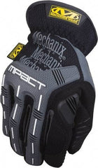 Mechanix Wear - Size XL (11) Synthetic Synthetic Leather Work Gloves - For General Purpose, Uncoated, Slip-On Cuff, Full Fingered, Black, Paired - Makers Industrial Supply