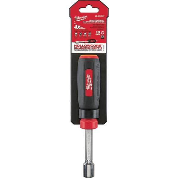 Milwaukee Tool - Nutdrivers Tool Type: Magnetic Tip Nutdriver System of Measurement: Metric - Makers Industrial Supply