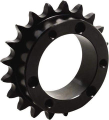 Tritan - 14 Teeth, 1" Chain Pitch, Chain Size 80, QD Sprocket - 4.494" Pitch Diam, 4.961" Outside Diam - Makers Industrial Supply