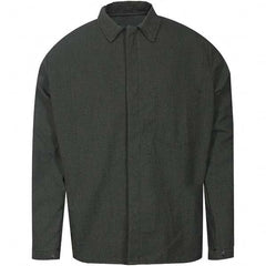 National Safety Apparel - Size 3XL Green Flame Resistant/Retardant Jacket - Exact Industrial Supply