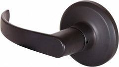 Stanley - Grade 2 Dummy Lever Lockset - 2-3/8 & 2-3/4" Back Set, Keyless Cylinder, Brass Alloy, Oil Rubbed Bronze Finish - Makers Industrial Supply