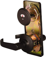 Stanley - Grade 2 Passage Lever Lockset - 2-3/4" Back Set, Keyless Cylinder, Brass Alloy, Oil Rubbed Bronze Finish - Makers Industrial Supply