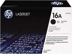 Hewlett-Packard - Black Toner Cartridge - Use with HP LaserJet 5200 - Makers Industrial Supply