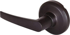 Stanley - Grade 1 Dummy Lever Lockset - 2-3/4" Back Set, Keyless Cylinder, Brass Alloy, Oil Rubbed Bronze Finish - Makers Industrial Supply