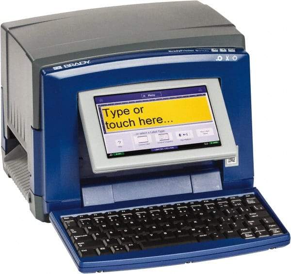 Brady - Desktop Label Printer - 300 DPI Resolution, 12" Wide x 10-1/4" Long - Makers Industrial Supply