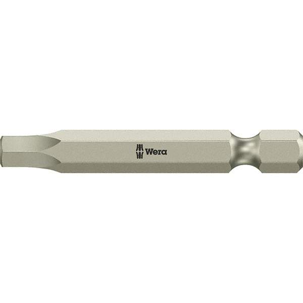 Wera - 5/32" Hex Screwdriver Bit - 1/4" Drive, 89mm OAL - Makers Industrial Supply