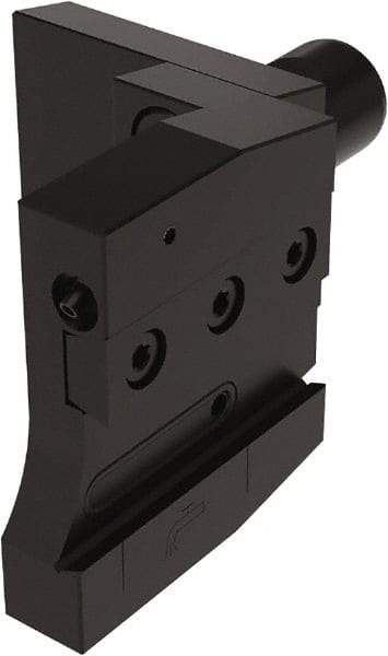 Seco - Tool Block Style 150.10-JETI, 20mm Blade Height, 133.5mm OAL, 74mm OAH, Indexable Cutoff Blade Tool Block - 25mm Shank Width, Through Coolant - Makers Industrial Supply