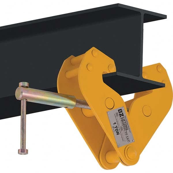 2,000 Lb Capacity Beam Clamp 2.95 to 9.05″ Grip, 3/4 Throat Depth, 9″ Max Opening