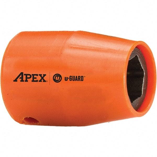 Apex - 1/4" Drive, Square Drive Socket - 0.945" OAL - Makers Industrial Supply